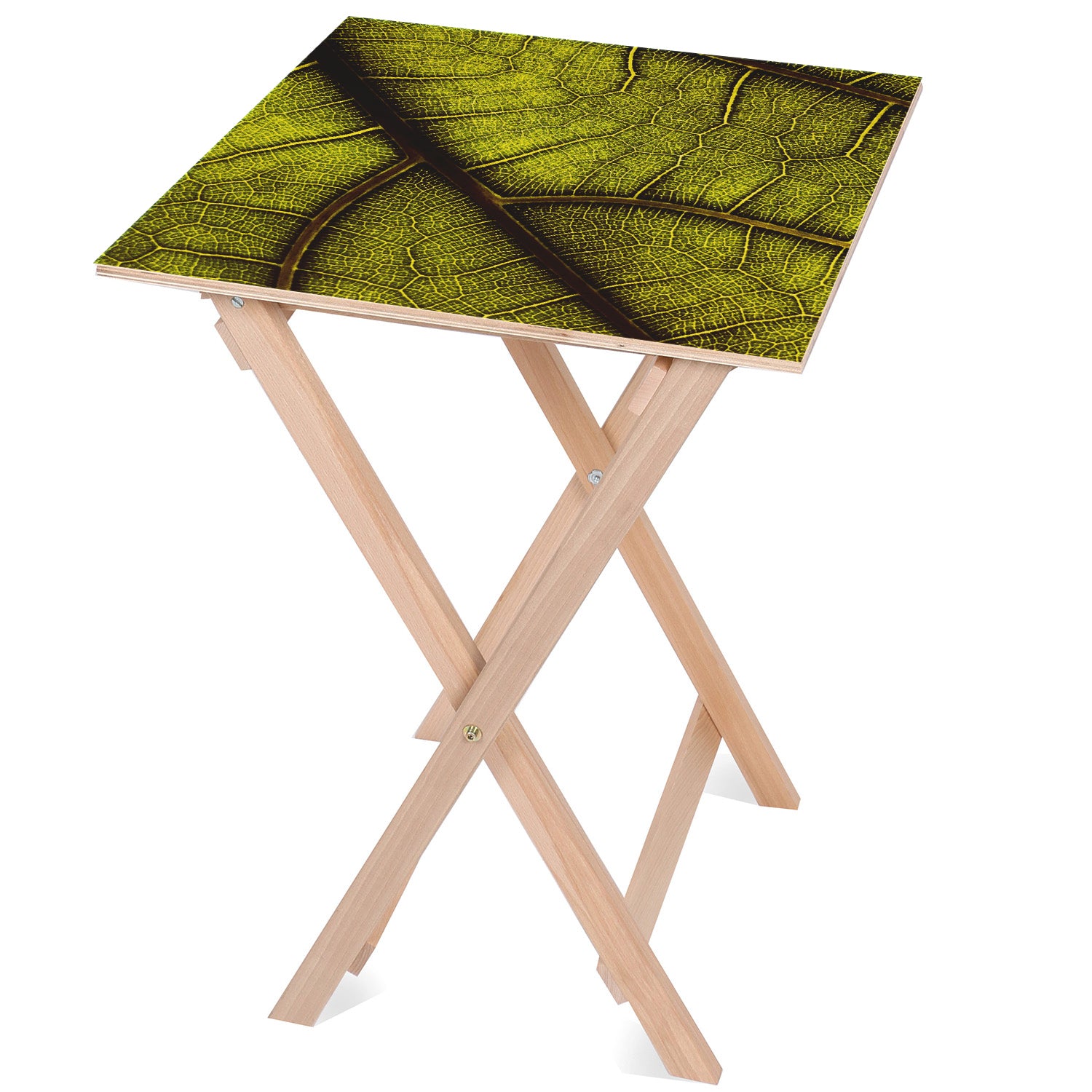Drevený stolík Leaf