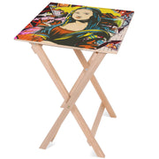 Wooden Table Mona Lisa Yellow-30x40 CM
