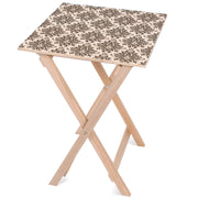 Wooden Table Ornament Grey-30x40 CM