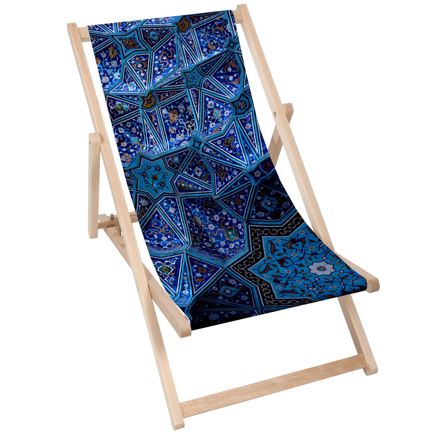 Drevený stolík Pattern Star-30x40 CM