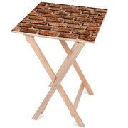 Drevený stolík Red Brick