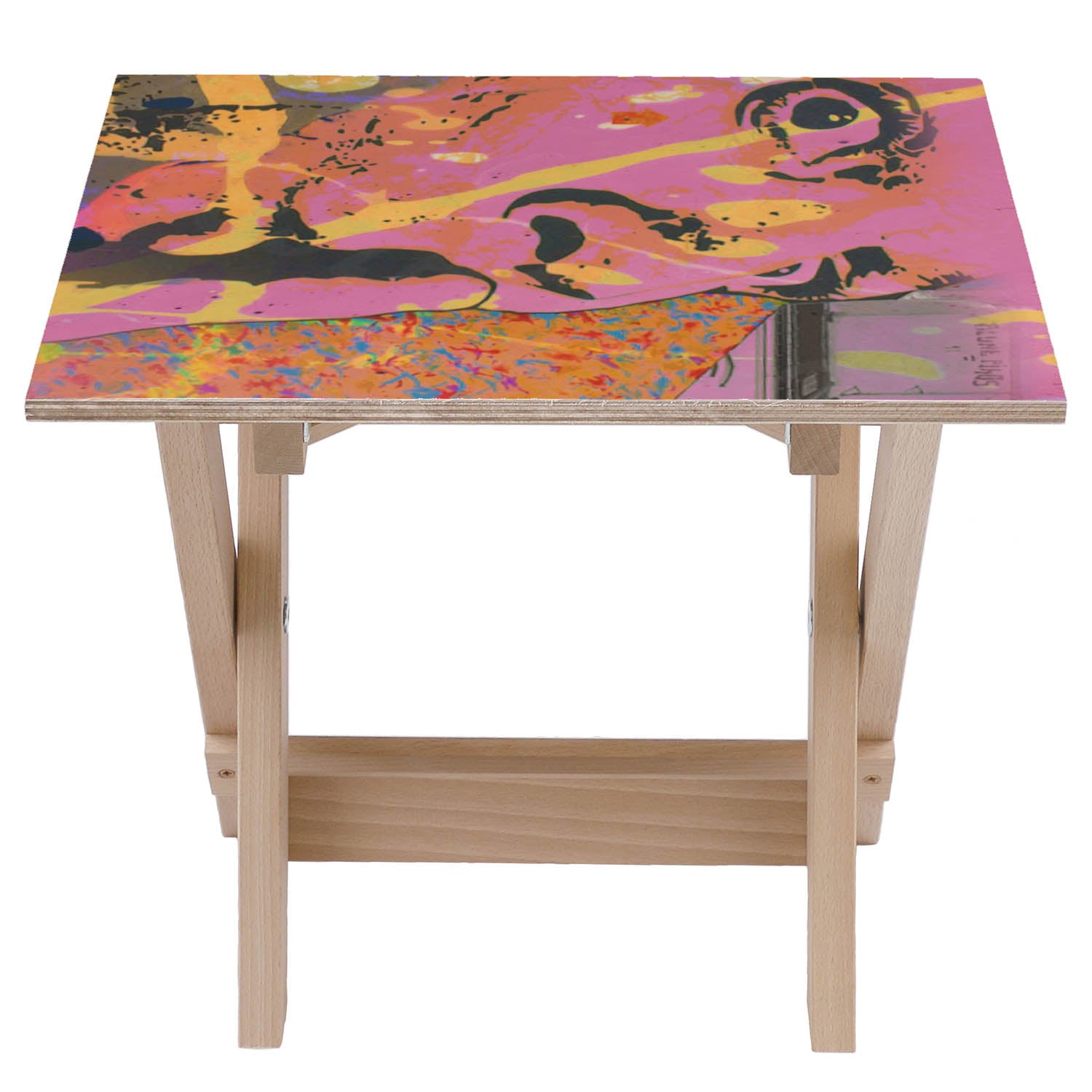 Wooden Table Silence Please-30x40 CM