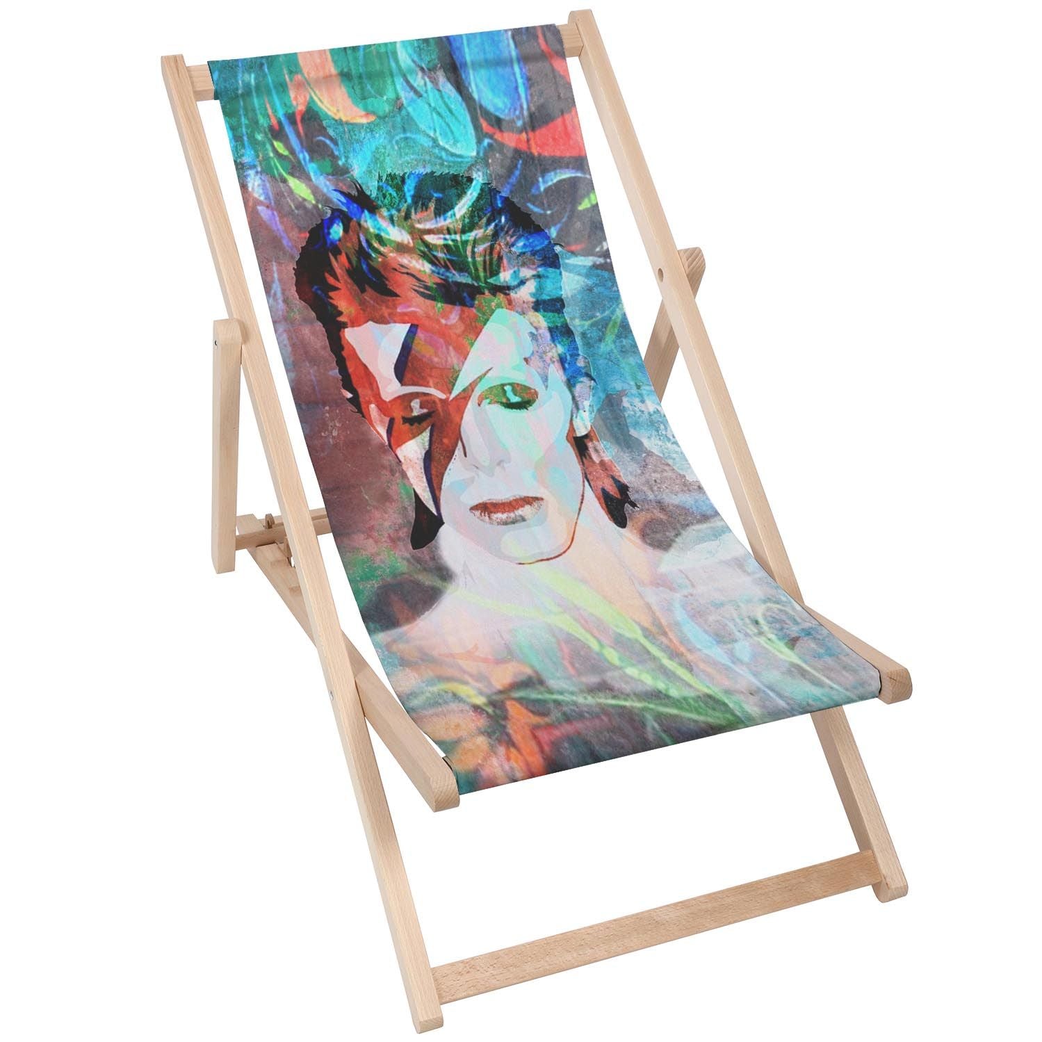 Drevený stolík Tropical David-50x50 CM