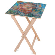Drevený stolík Van Gogh Blue