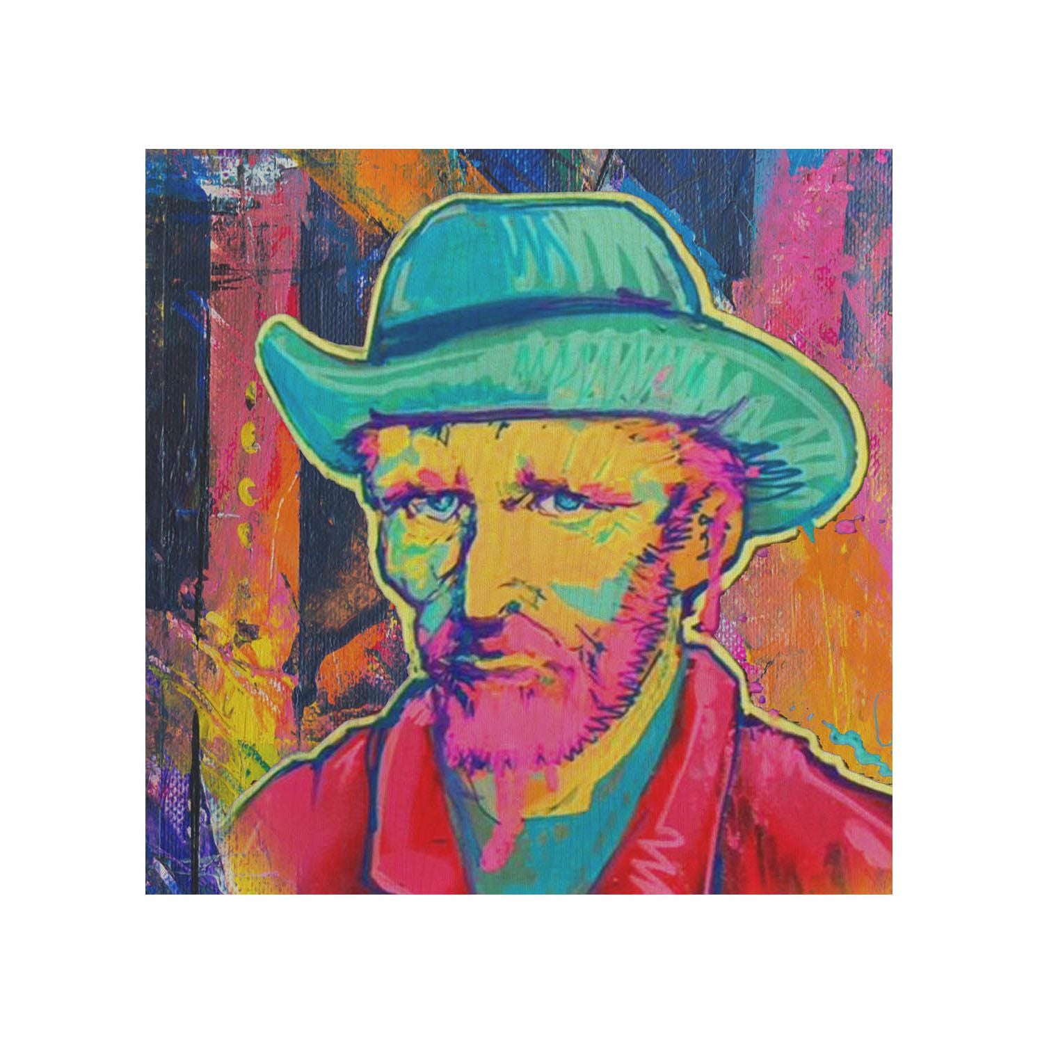 Drevený stolík Van Gogh With A Straw