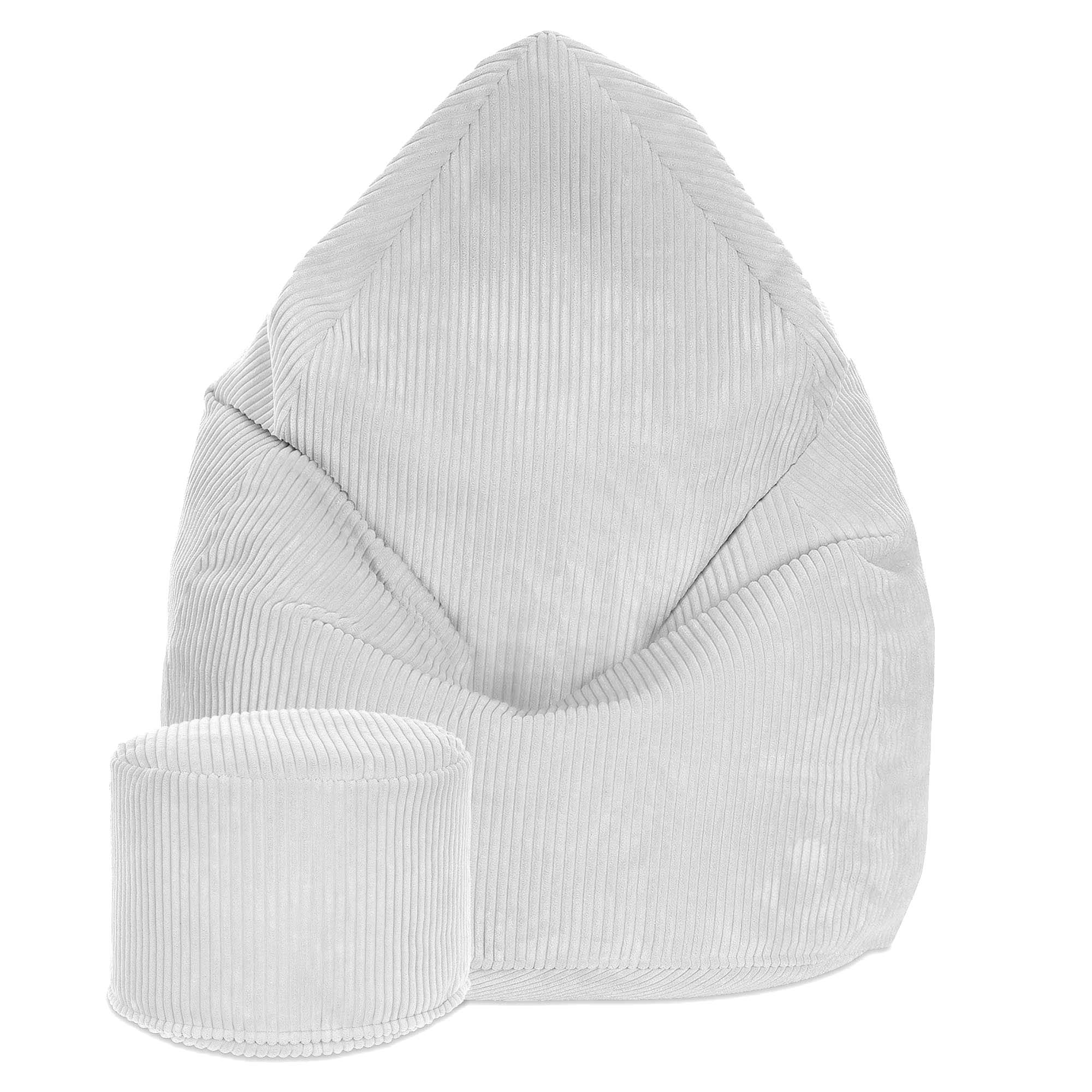 Okrúhly puf podnožka Lincoln Storm Gray-M