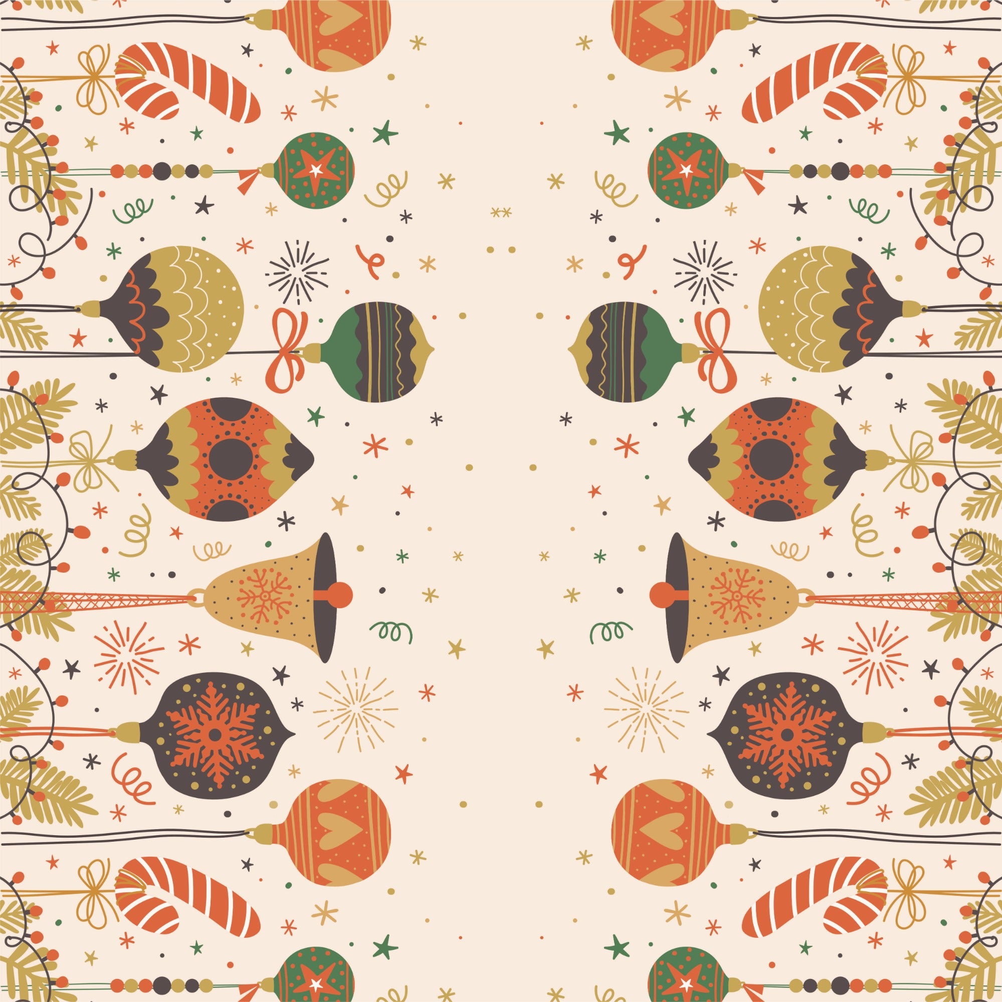 Kissen Vintage Christmas-Velvet