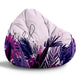 Puf Paradise Fialové Tropiky-Velvet