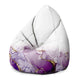 Sedací vak Pearshape Watercolor Abstract Violet