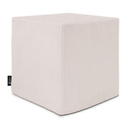 Qubik White Dove Pouf-50x50 CM