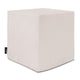 Qubik White Dove Pouf-50x50 CM