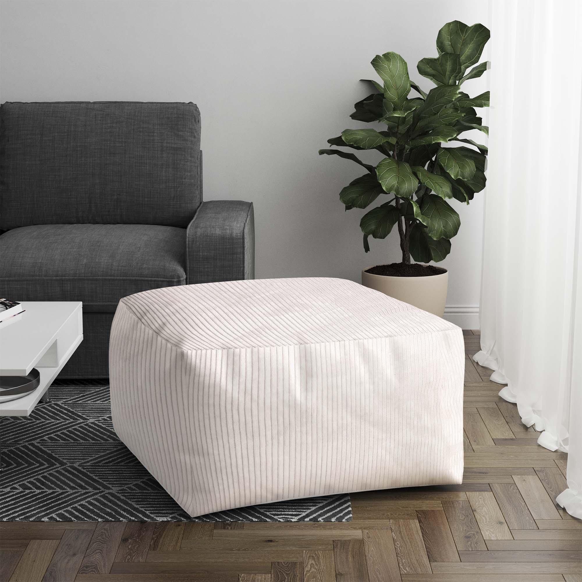 Puf Comfort Biela holubica