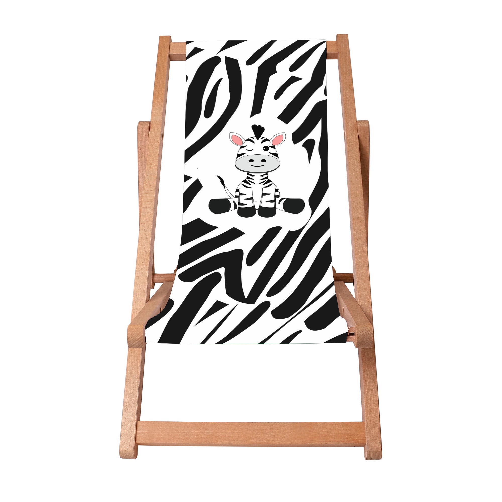 Drevené lehátko Zig zebra-S
