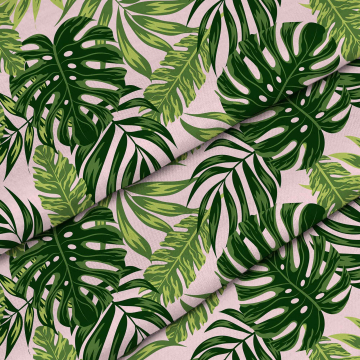 Látka Tropical Jungle Leave