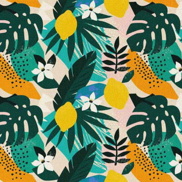 Látka Pastel Lemons