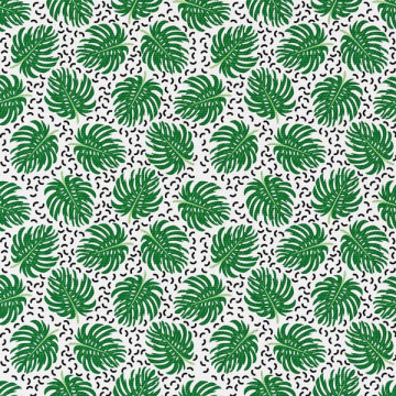 Látka Small Monstera Leaf