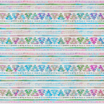 Látka Coloured triangles