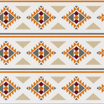 Látka Boho rhomboids