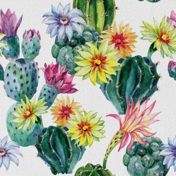 Látka Cactus with Flower