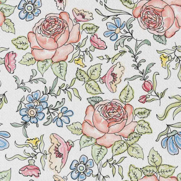 Látka Drawing Flowers