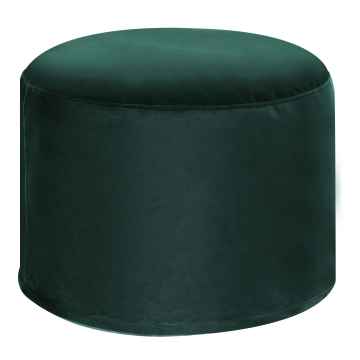 Sedací vak okruhlá podnožka Riviera Midnight Green