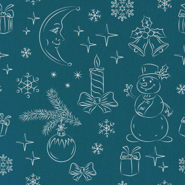 Látka Christmas Night