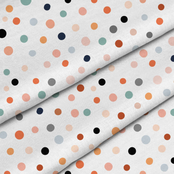 Látka Pastel Dots