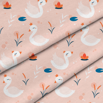 Látka Swams With Crown