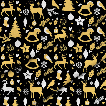 Látka Deer and Trees