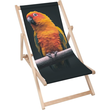 Drevené plážové lehátko Parrot