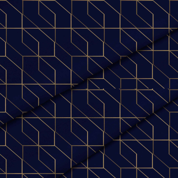 Látka Gold Luxury Pattern