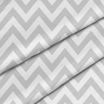 Látka Zig Zag Grey