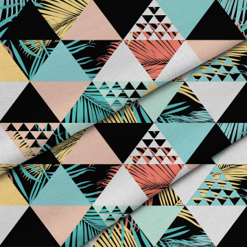 Látka Exotic Triangle Jungle