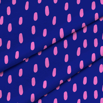 Látka Pink Spots