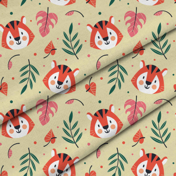 Látka Tiger Pattern