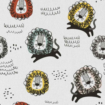 Látka The Lion with a Smile