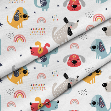 Látka Rainbow and Dogs