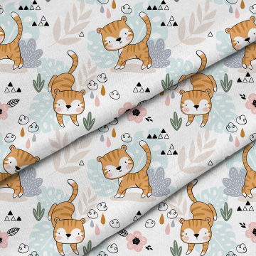 Látka Playing Tiger