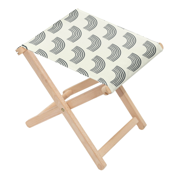 Rozkladacia stolička Artistic Abstract Rainbow