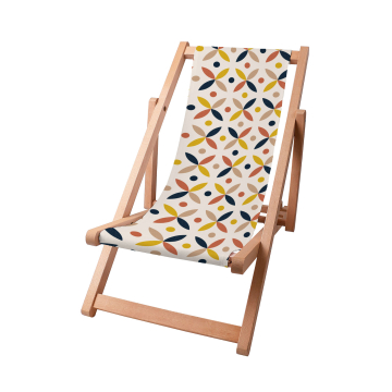 Drevené plážové lehátko Scandinavian Design