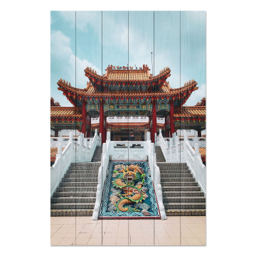 Obraz na dreve Chinese Building