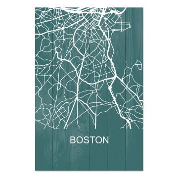 Obraz na dreve Boston