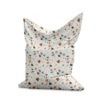 Sedací vak Pillow Ecru Terrazzo