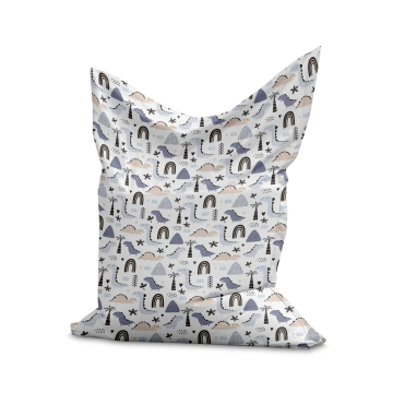 Sedací vak Pillow Pastel Kids Dinosaur
