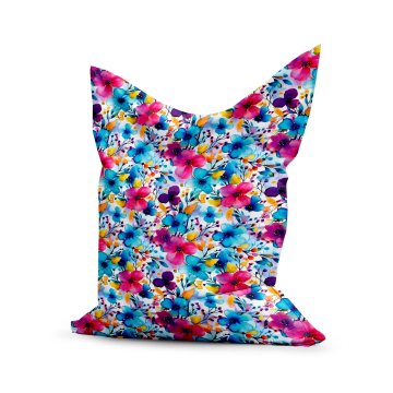 Sedací vak Pillow Big Flowers