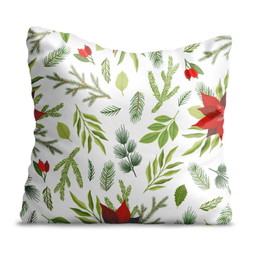 Vankúš Blooming Poinsettia