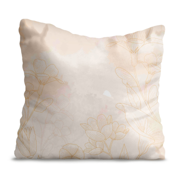 Vankúš Boho Beige Flowers