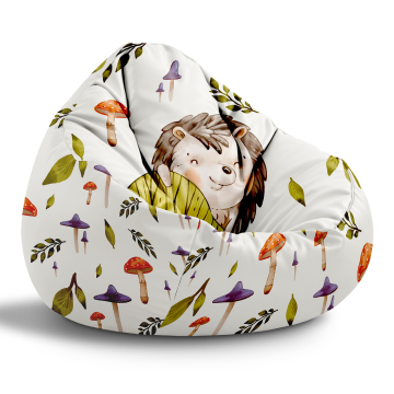 Sedací vak Paradise Cute Hedgehog