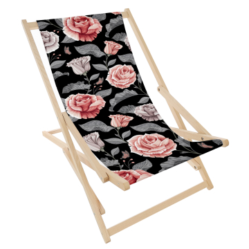 Hojdacie Kreslo Dark Vintage Flowers