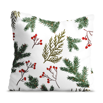 Vankúš December Red Berries
